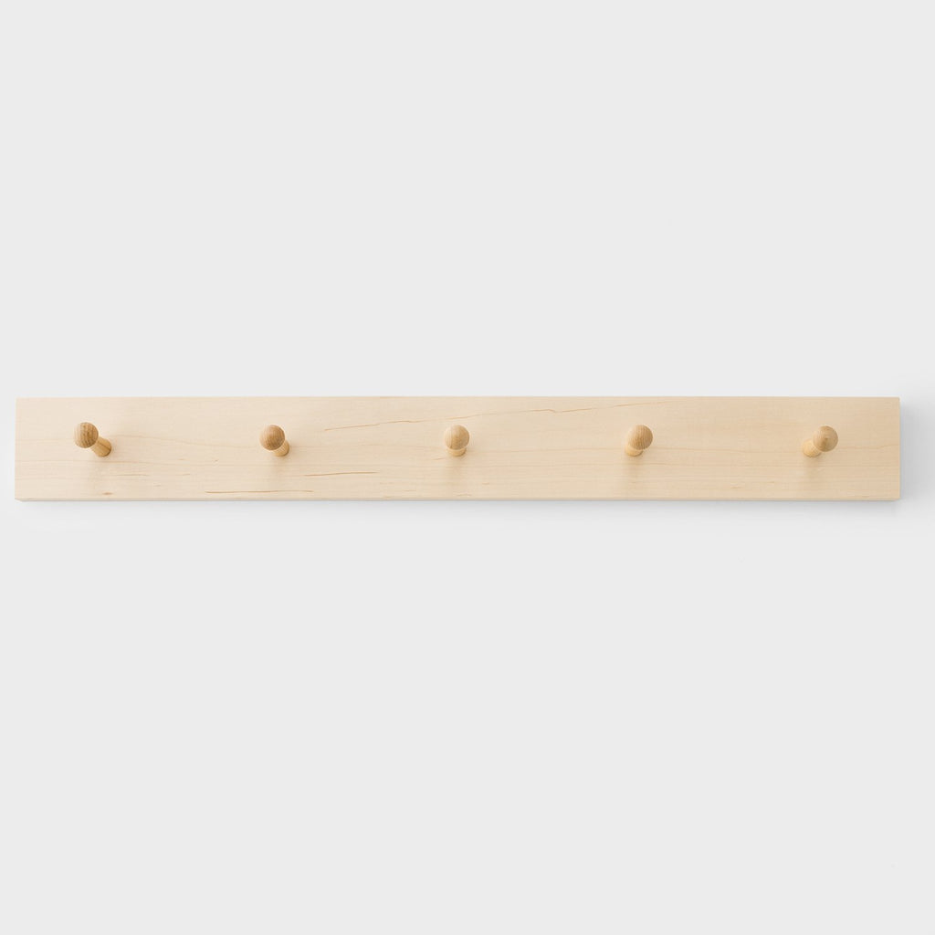 Wooden Peg Rail