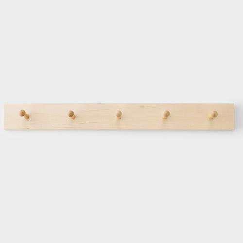 Wooden Peg Rail