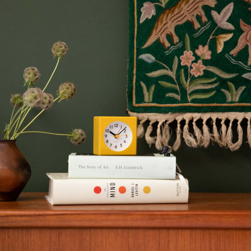 Wood Block Alarm Clock:Hover