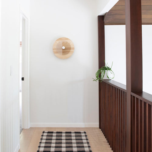 Kepler Medallion Sconce::natural ash::hover