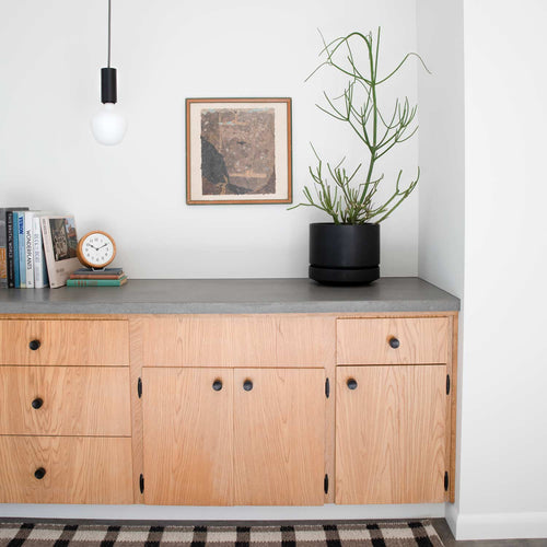 Wood Table/Wall Clock