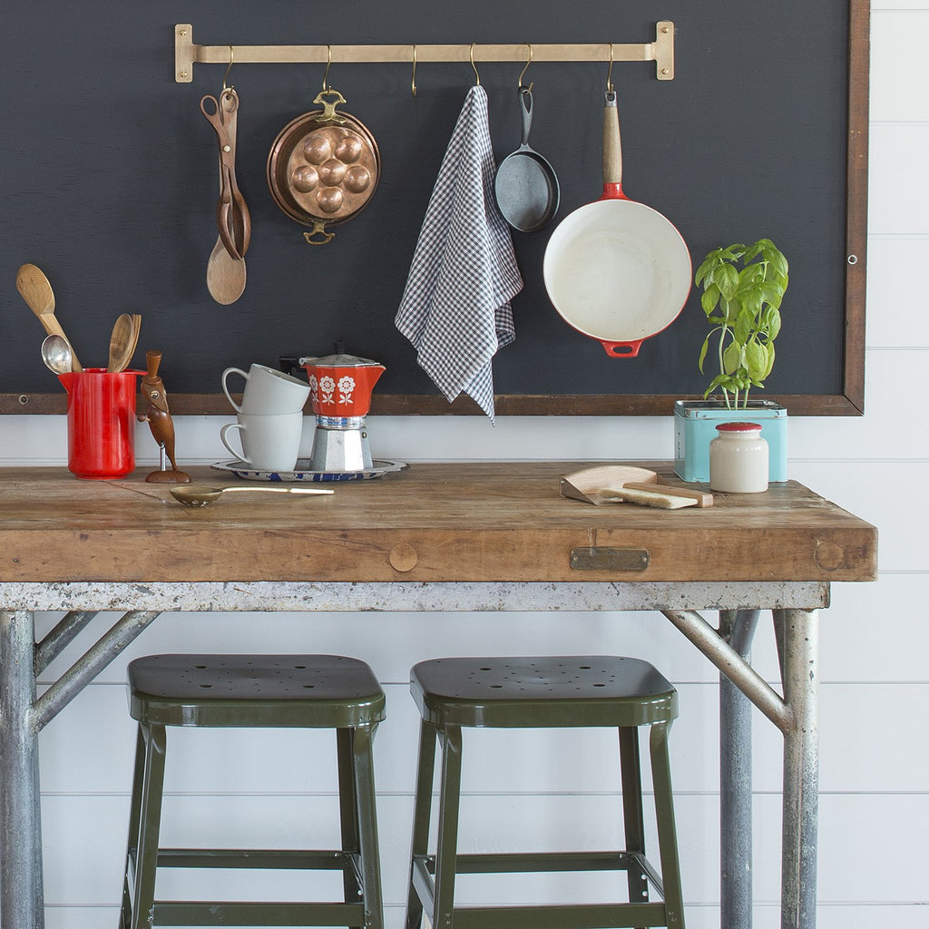 Nicolai Utility Rail - Natural Brass