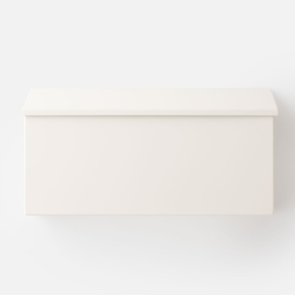 Classic Low Mailbox::White::Hover