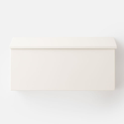 Classic Low Mailbox::White::Hover
