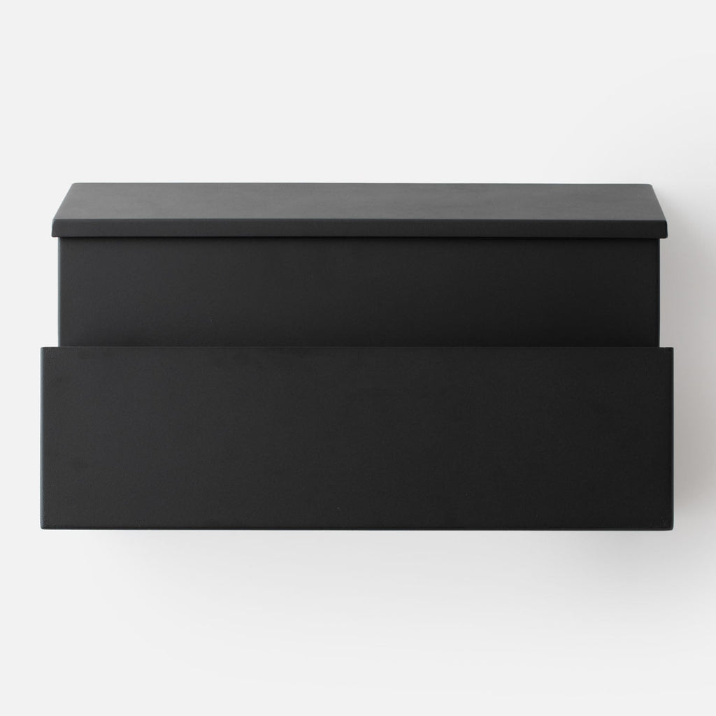 Planter Mailbox::Black::Main
