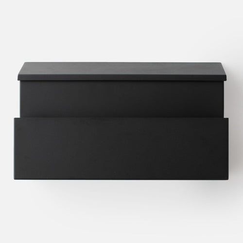 Planter Mailbox::Black::Main
