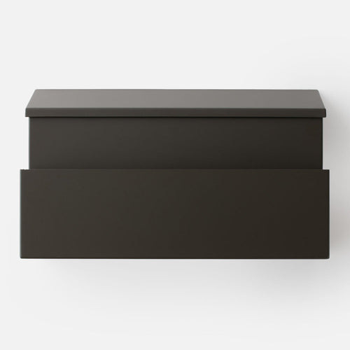 Planter Mailbox::Brown::Hover