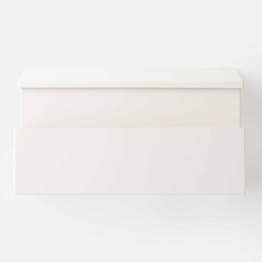 Planter Mailbox::White::Hover