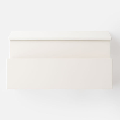 Planter Mailbox::White::Hover