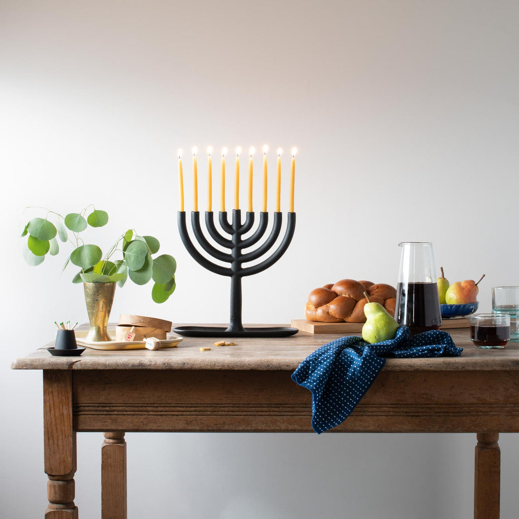 Beeswax Menorah Candles, Set of 45