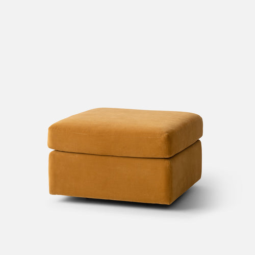 Milo Ottoman::dune corduroy::main