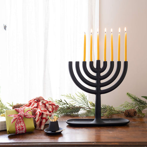 Cast Iron Menorah