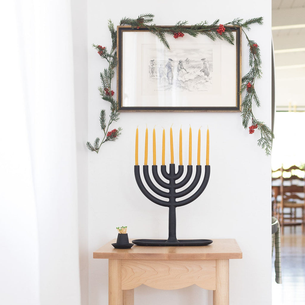 Cast Iron Menorah