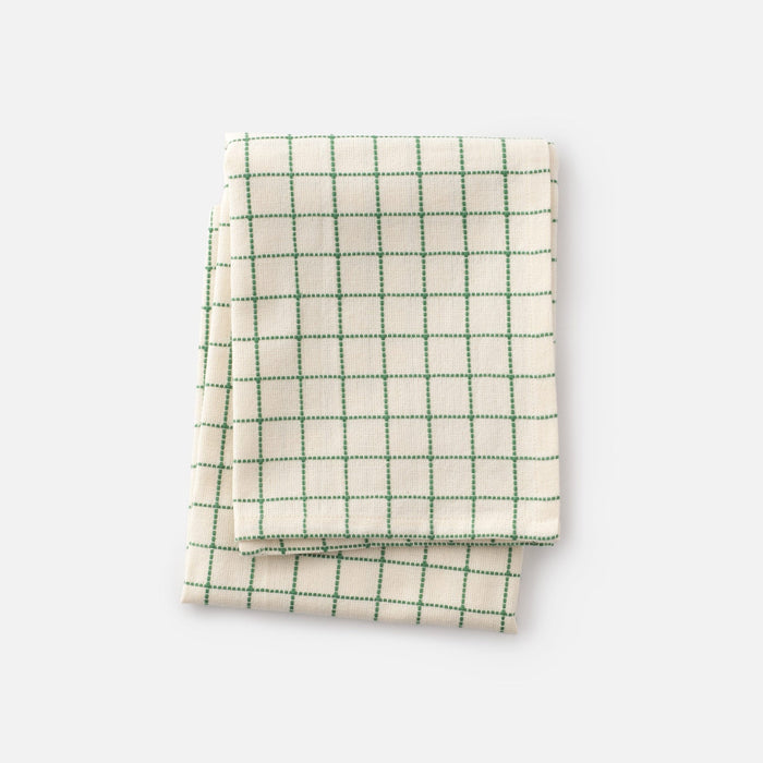 Cotton Grid Stitch Tea Towel