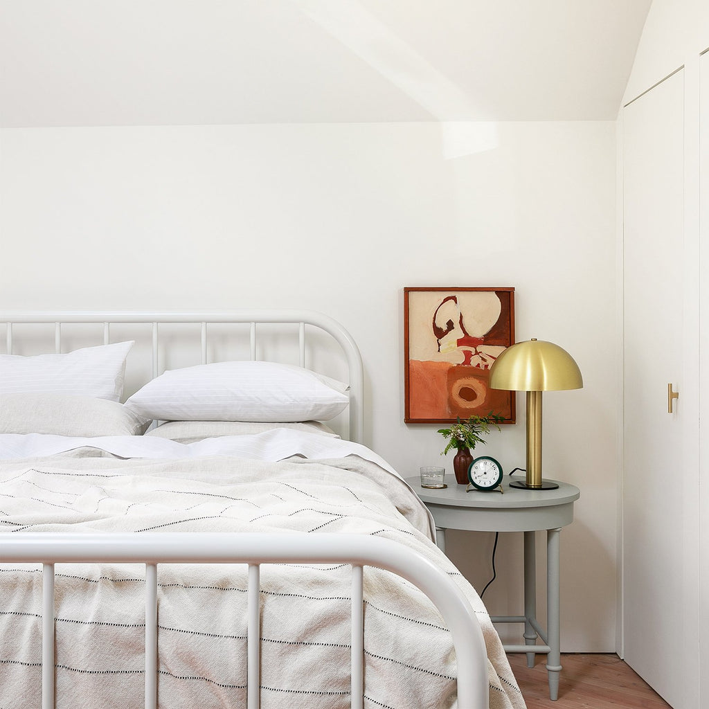 Cotton Pinstripe Throw