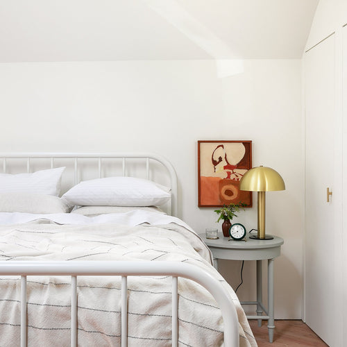 Cotton Pinstripe Throw