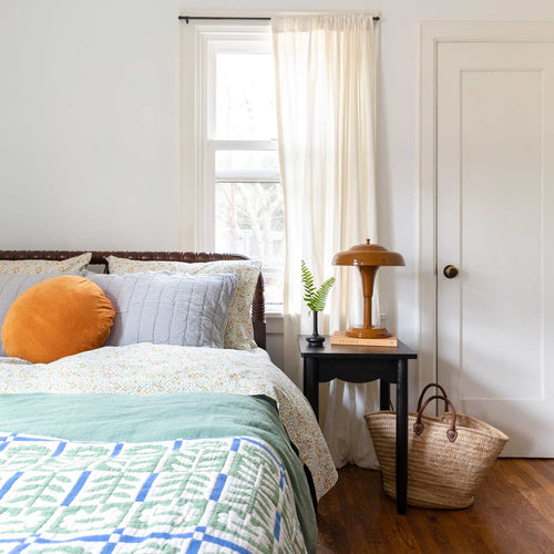 Linen Duvet Cover::laurel::Hover