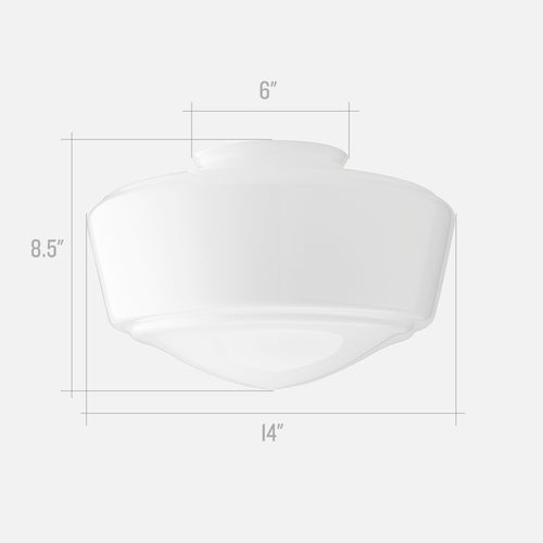 Traditional Schoolhouse Shade