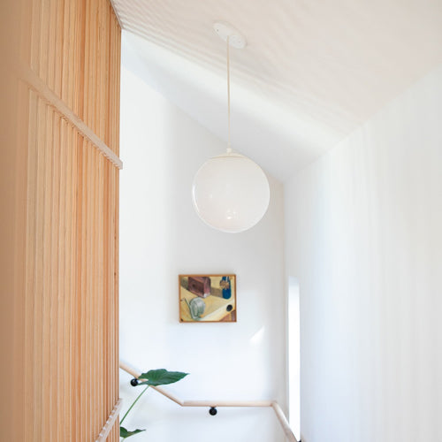  Luna Cord Pendant with 10" Shade::natural brass::hover