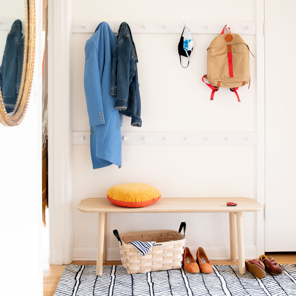 Velvet + Wool Circle Pillow