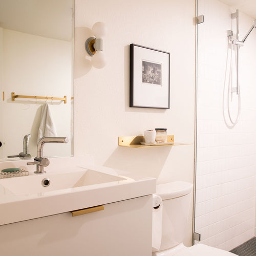 Nicolai Utility Rail - Natural Brass