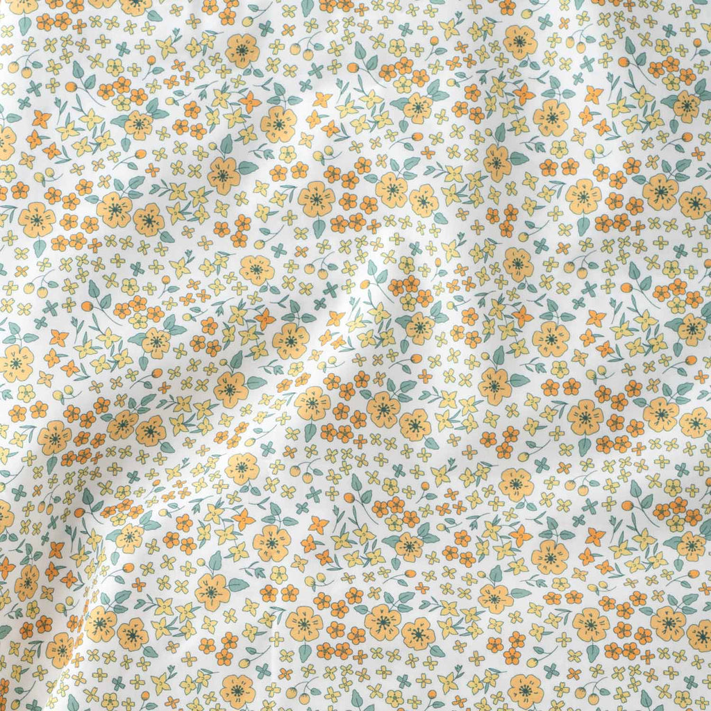 Wallowa Floral Sheet Set::Wallowa - Chamomile::Hover