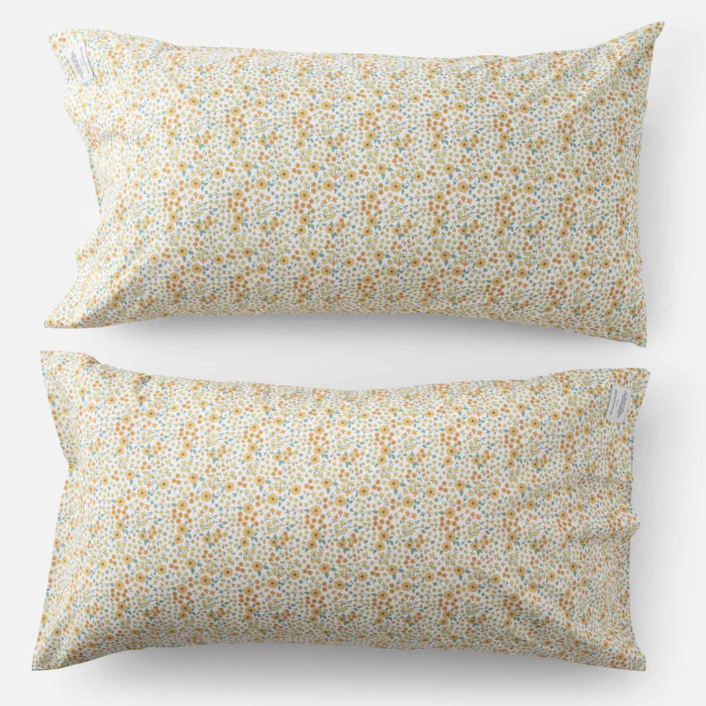 Wallowa Floral Percale Sheet Set