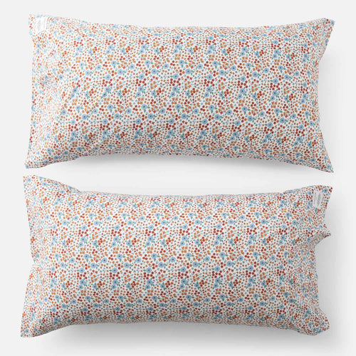 Wallowa Floral Percale Sheet Set