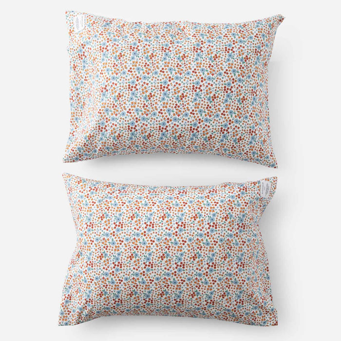 Wallowa Floral Percale Pillow Case, Set of 2
