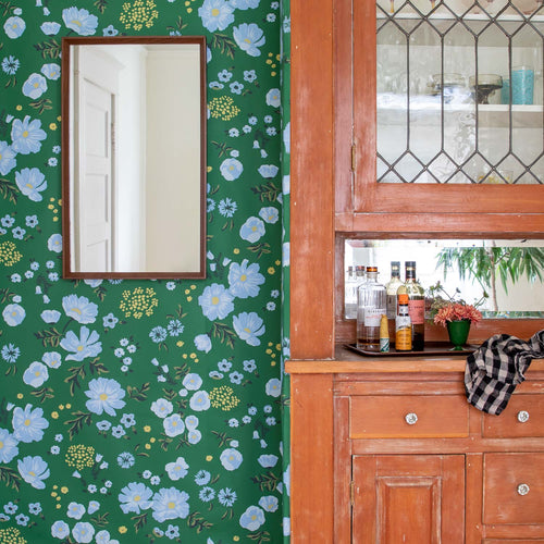 Cascade Meadow Wallpaper::Cascade Meadow - Juniper::hover