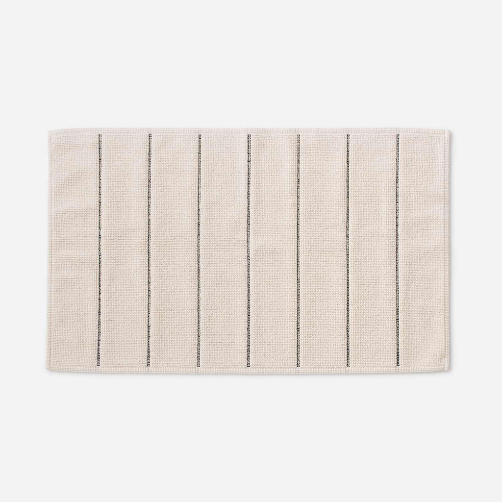 Wide Stripe Bath Mat:Main