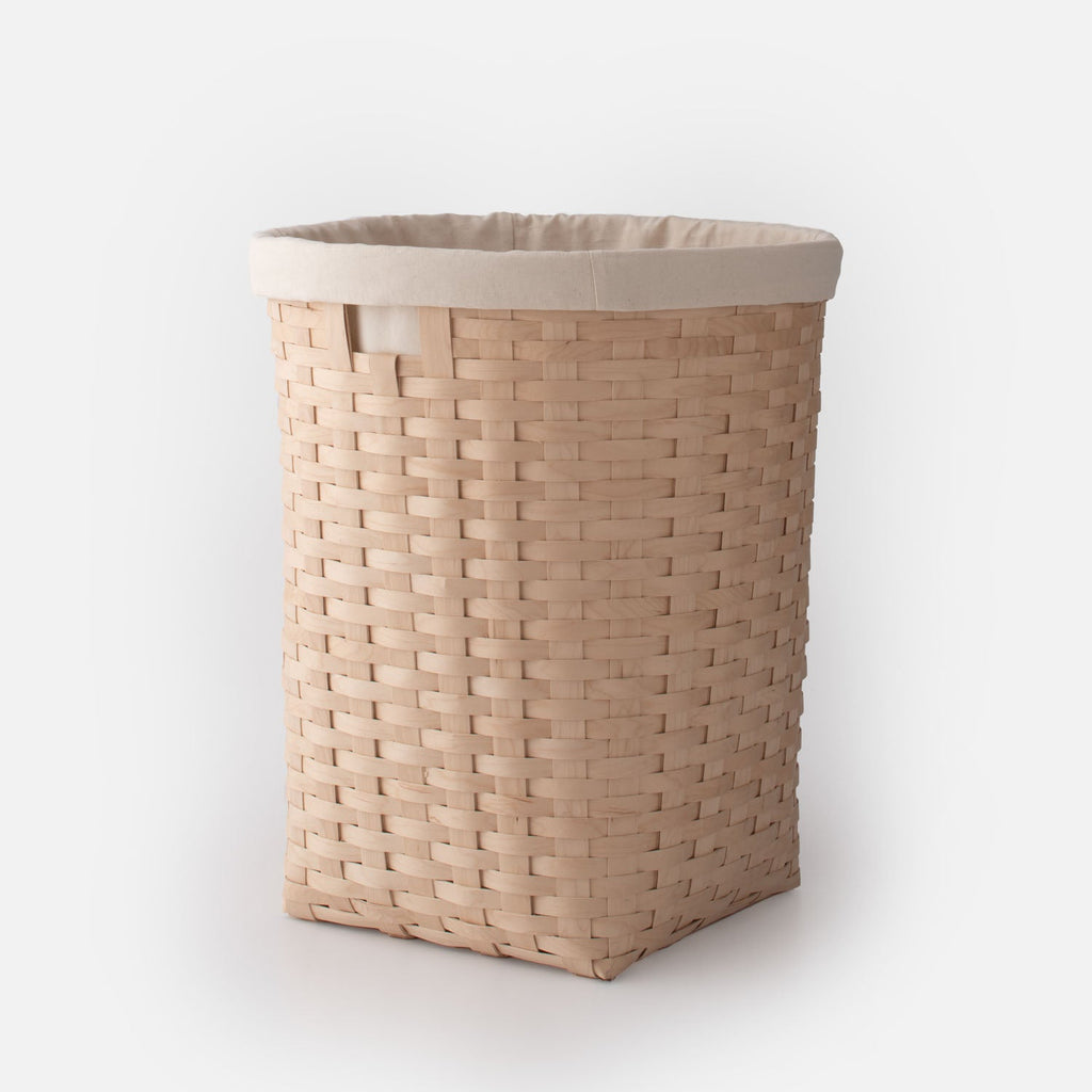 Woven Maple Laundry Hamper:Main