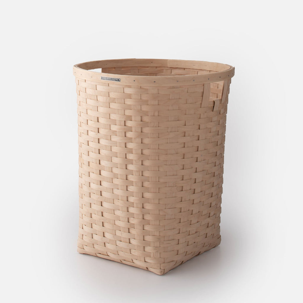 Woven Maple Laundry Hamper