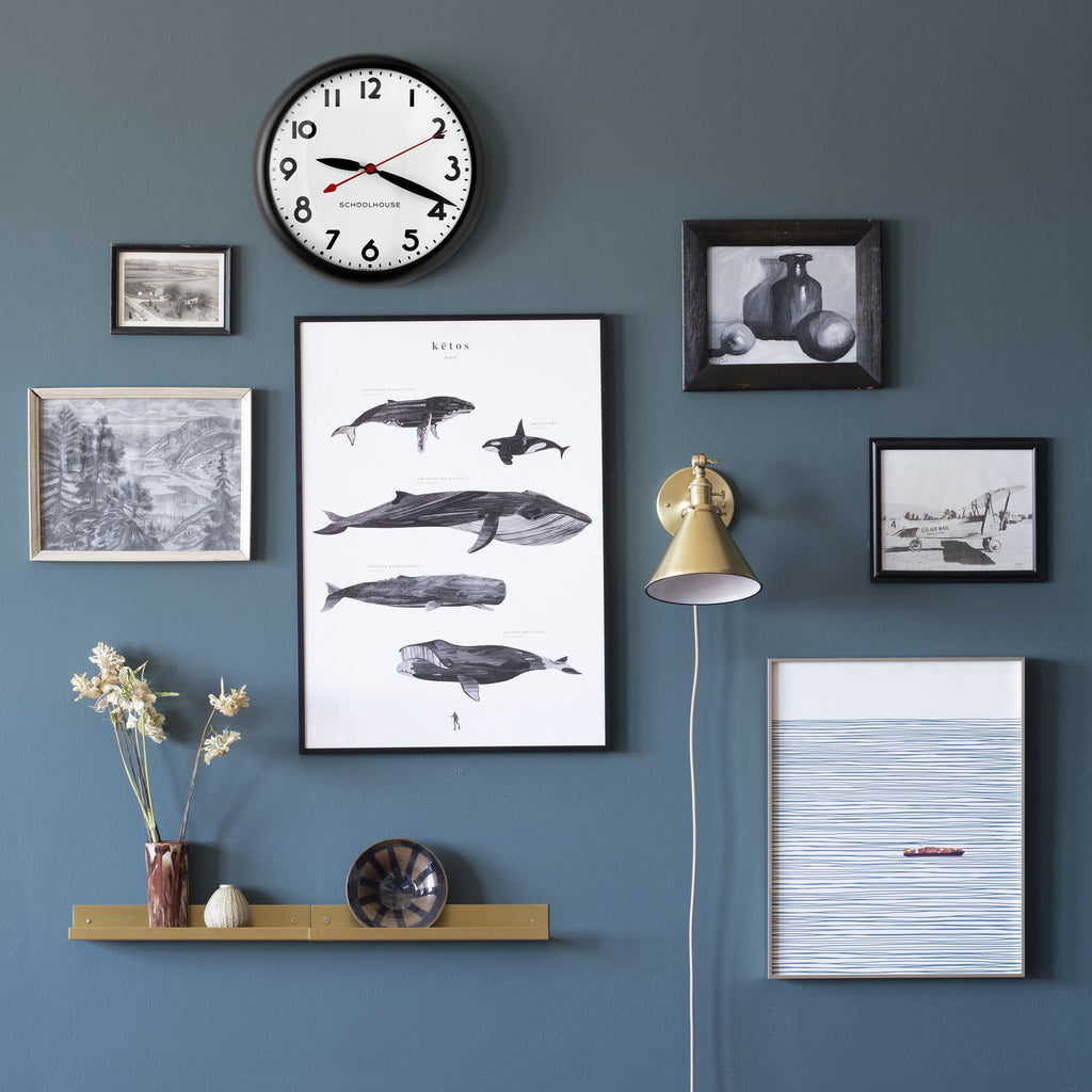 Metal Slim Cone Shade::natural brass::hover