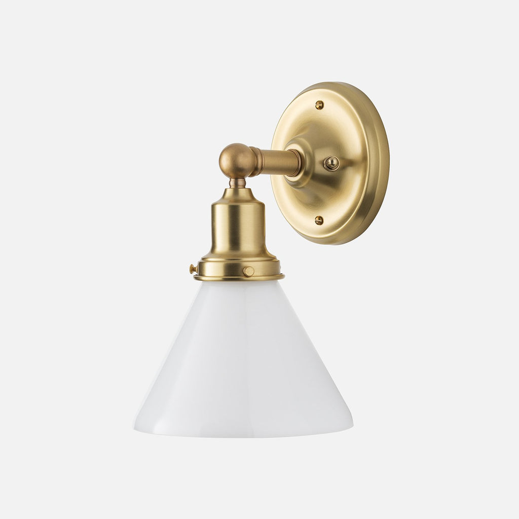 Irvine Single Sconce 2.25"::natural brass::hover