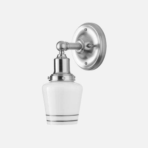 Irvine Single Sconce 2.25"::satin nickel::hover