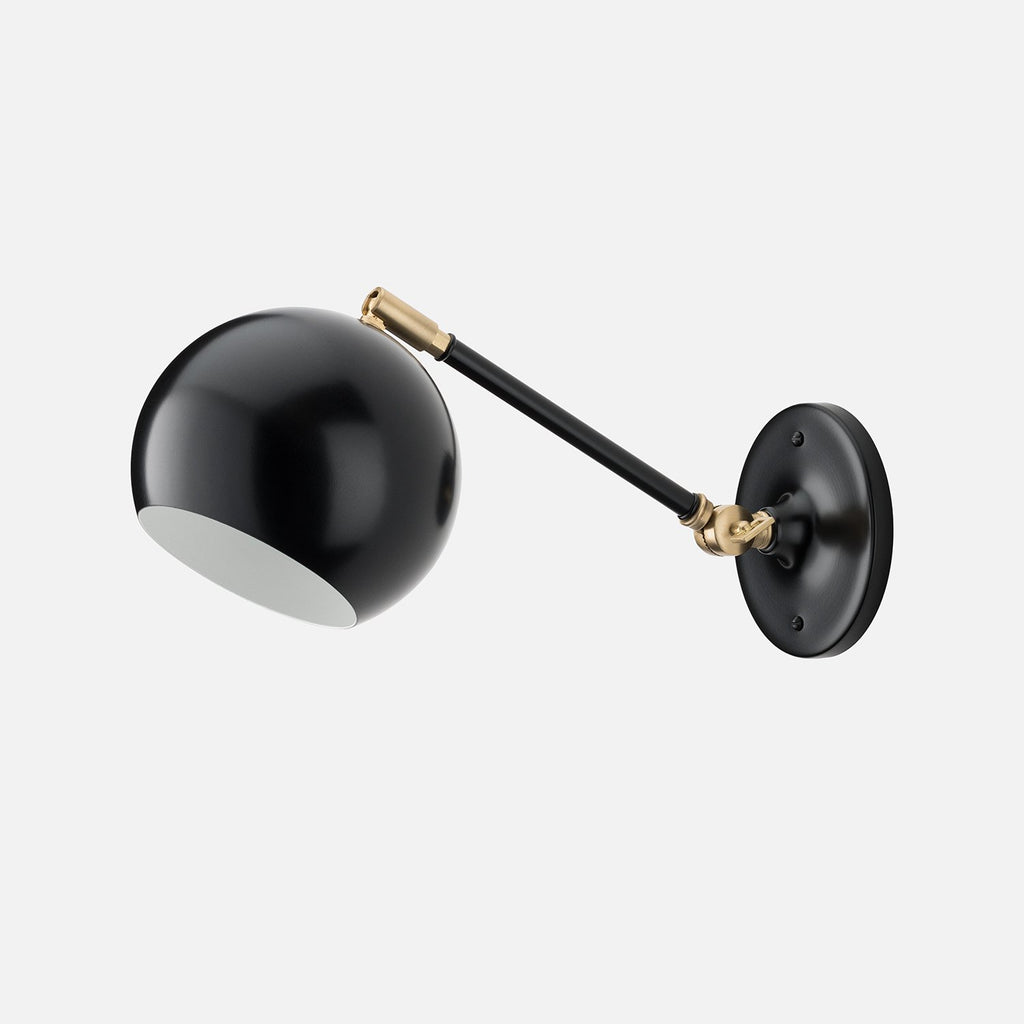 Isaac Sconce - Long Arm::black-gloss::main