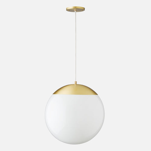 Luna Cord Pendant with 16" Shade