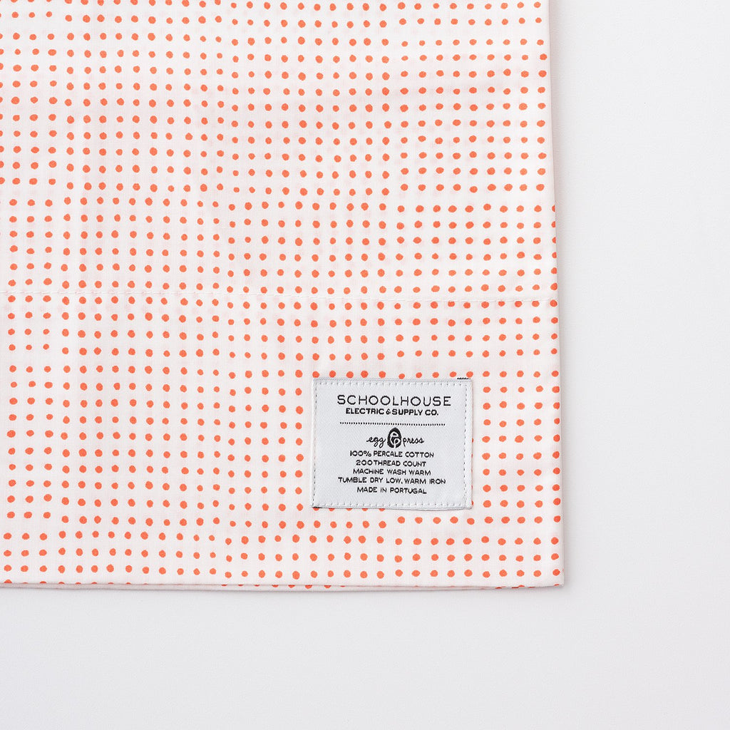 Dot Percale Sheet Set