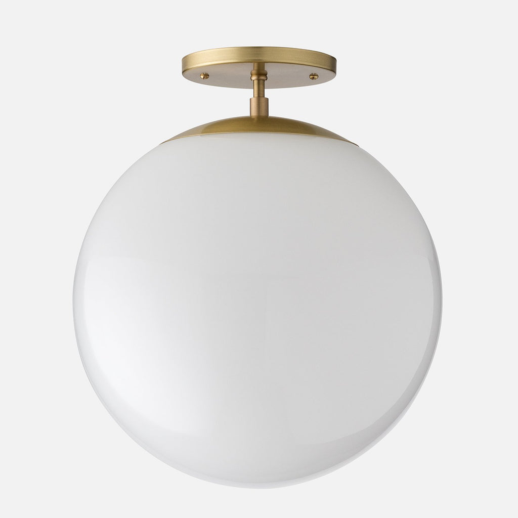 Luna with 12" Shade::natural brass::main